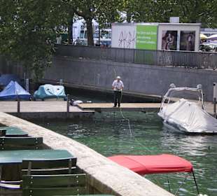 Pescando en Zúrich