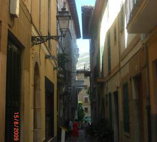 Schmalle Straßen von Soller