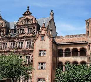 Eindrücke von der Ruine Schloss Heidelberg