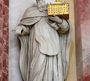 Statue in der Abteikirche Kloster Ebrach