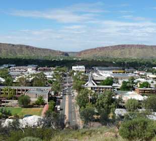 Blick vom Anzac Hill in Alice Springs