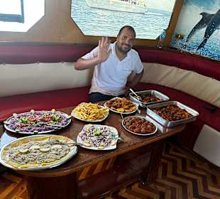 Ein Teil des Mittagessens 