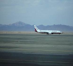 Der Heimflug mit Air Berlin