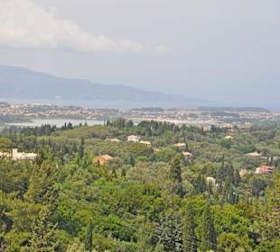 Ausblick Achilleion (Korfu)