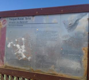 Mirador de Baracan in Buenavista del Norte