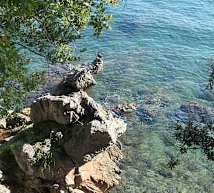 Promenaden-Bummel auf der Lungomare bei Opatija