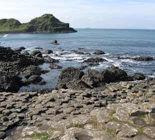 Giant's Causeway an der Küste Nordirlands