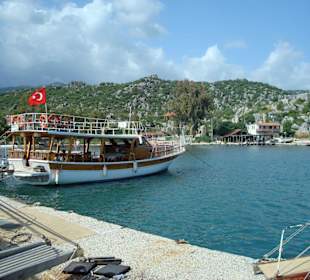 Der Hafen von Kekova