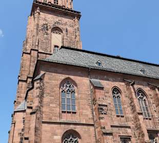 Heiliggeistkirche in Heidelberg am Marktplatz