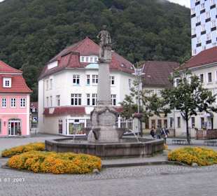Brunnen am Markt in Suhl