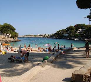 Traumhafter Blick auf die Bucht Cala D`or