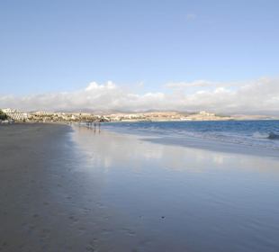 Strand mit Blick auf Costa Calma