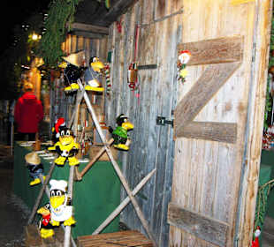 Schöne Verkausbuden