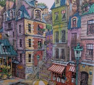 Dzielnica montmartre