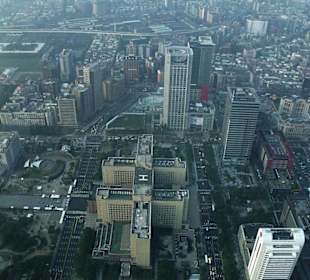Blick vom Taipei 101