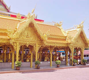 Schön verzierte Anlage