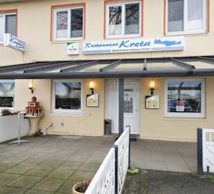 Außenansicht des Restaurant Kreta
