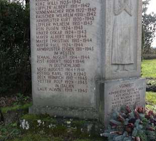 Kriegerdenkmal Rübgarten