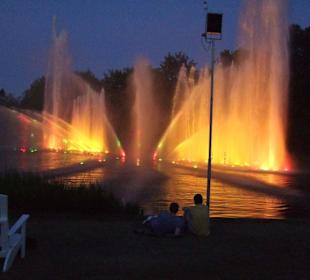 Wasserspiele im Park Planten un Blomen
