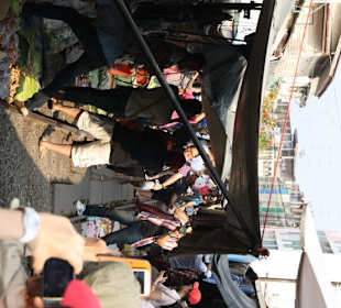 Sofort wieder aufgebaut