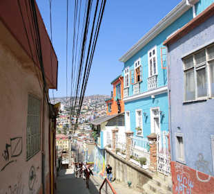 In der Altstadt oberhalb des Hafens