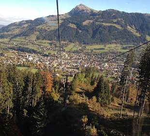 Schönder Blick runter nach KB