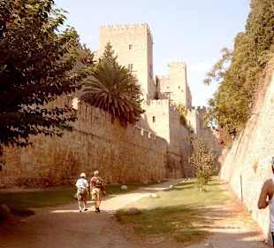 Die Altstadt von Rhodos-Stadt