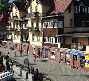 Fußgängerzone in Bad Flinsberg 