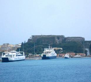 Hafen Korfu Stadt/Kerkyra