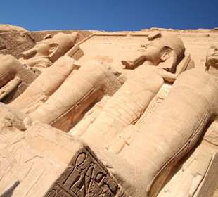 Abu Simbel, großer Tempel von Abu Simbel