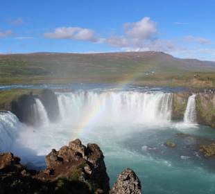 Godafoss Wasserfall ( Wasserfall der Götter)