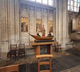  Notre Dame de Sablon in Brüssel, Belgien 
