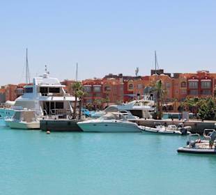 Der neue Hafen von Hurghada