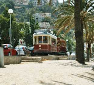 Die Bahn von Puerto de Soller nach Soller