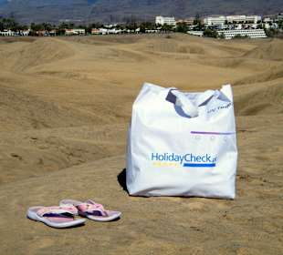 HolidayCheck na wydmach Gran Canarii