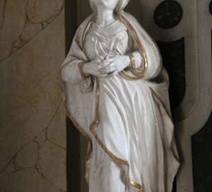 Hauptaltar Heiligenfiguren