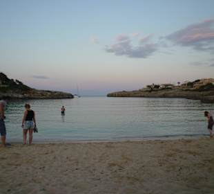 Cala Marcal am Abend