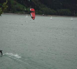 Kiten am Reschensee