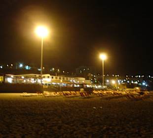 Promenade bei Nacht
