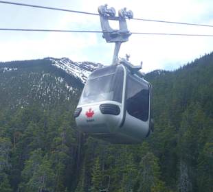 Aussicht Sulfur Mountain