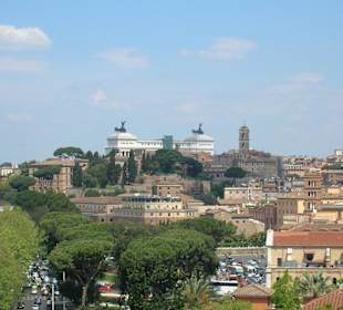 Vista su Roma dall'Aventino