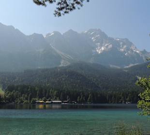 Eibsee und Zugspitze