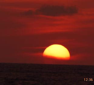 Toller Sonneuntergang