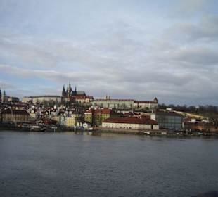 Blick zur Prager Burg