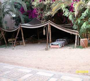 Beduinenzelt in der neuen Medina von Agadir