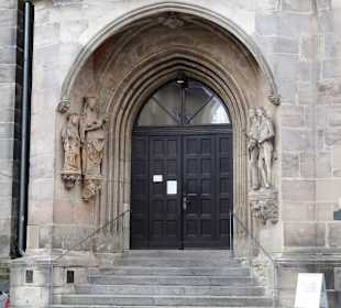 Eingangsportal der Morizkirche