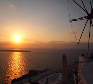 Best sunset in the world at Oia