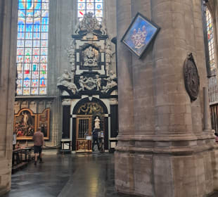 Notre Dame de Sablon in Brüssel, Belgien 