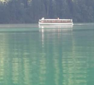 Fahrt mit Schiff über den Königsee