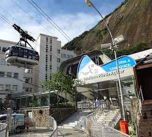 Talstation der Seilbahn